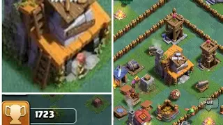 BH4(BUILDER HALL 4)BEST DEFENSIVE BASE l ANTI 1 STAR BASE WITH PROOF IN Clash of Clans