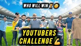 Youtubers Challenge 💪 | Who's the Real Cricket King 👑