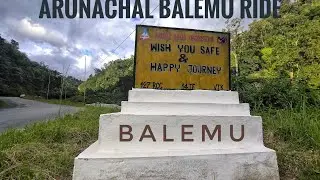 Arunachal pradesh Balemu Ride with crazy Roads..next level ride ..by X200