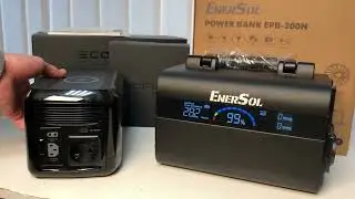 Зарядная Станция  Enersol EPB-300N против EcoFlow River Mini (Wireless)