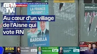 Au cœur d'un village de l'Aisne qui vote RN