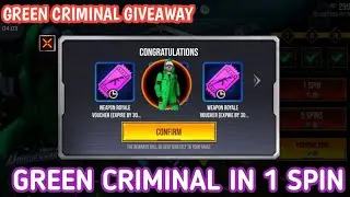 Raider spin event in free fire | free fire raider spin event | free fire green criminal event