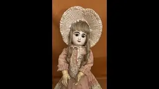 aoyama1506 Antique 24 French Bisque Head Bebe Doll Rabery & Delphieu R 3 D  Straight Wrist