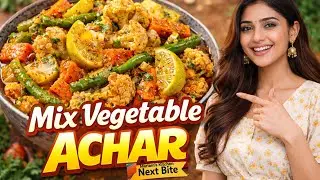 Mazedar Mix Vegetable Achar Recipe | Ghar Ka Bana Hua Desi Achar | Easy & Tasty