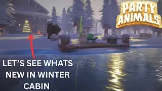 New Party Animals Winter Cabin Update: New Fishing, Aquarium & Snowy Cabin Tour