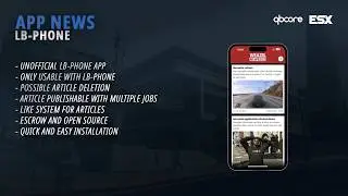 APP NEWS - Fivem (unofficial lb-phone application) - required: lb-phone