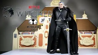 McFarlane Toys The Witcher (Netflix) Geralt of Rivia Unboxing & Review