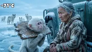 I Found a Monkey Baby Freezing to Death at &minus;71&deg;C  Yakutian Survival Rescue | EP 22