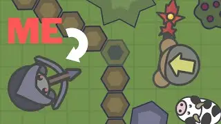 Moomoo.io Invisible BOW INSTAKILL Troll!
