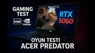 ACER PREDATOR HELIOS NEO 16AI RTX 5060 GAME TEST