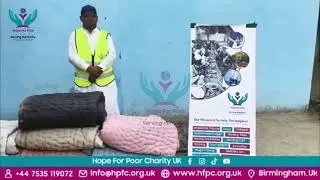Hope For Poor Charity UK Blankets Distribution Flood Victim Families Relief Pakistan 🇵🇰 25/09/25