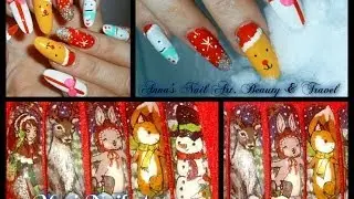 Christmas Nail Art Collaboration with Mesi Nail Art
