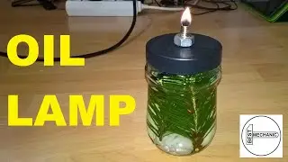 How to Make a Decorative Oil Lamp