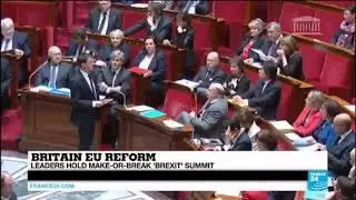 Britain EU reform: Leaders hold make-or-break 'Brexit' summit