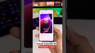 Install ColorOS 16 icons in All Oppo Phone 🔥