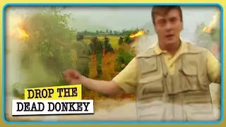Damien Gets High On The Field | Drop The Dead Donkey