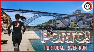 Discover Porto By Running - Epic Bridge to River Journey