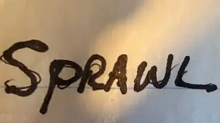 The sprawl technique!