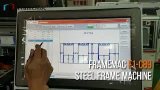 FrameMac C89 Cold Formed Ligth Steel Framing Machine