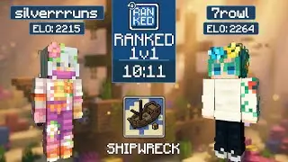 silverrruns vs 7rowl | MCSR Ranked | Shipwreck Seed