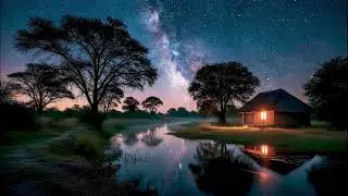 Relaxing Frog & Cricket Sounds for Deep, Healing Sleep,  Stress Reduction & Relaxation