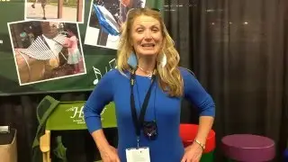 Christine Stevens UpBeat Drum Circles - Freenotes Harmony Park Booth - NAMM 2016