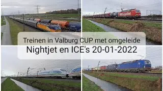Treinen in Valburg CUP 20-1-2022
