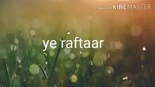 Ye raftaar official: poytri || ft.samer sharma