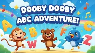 Fun Kids Song Dooby Dooby ABC Adventure | Alphabet Learning Music for Toddlers