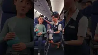 Flight Emergency English Feeling Sick on Airplane  Real Medical Assistance Dialogue  #dailyenglish