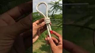 Secret Noose Knot 👌#rescue #emergency#scout