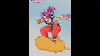 Dragon Ball Xenoverse 2 Custom Character Drawing Animated by THELAST:MEDICALNINJA