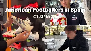 We Went to the CRAZIEST Boot Store in Spain | Footballer Off Day Vlog
