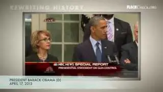 Rewriting History: Obama vs. NRA on Background Checks