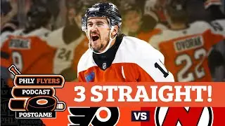 Travis Konecny & Dan Vladar come up HUGE to give Flyers third straight win | PHLY Flyers Postgame