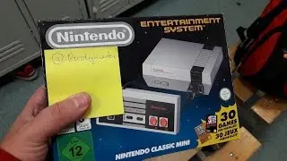 NES classic kicsomagolás és beüzemelés
