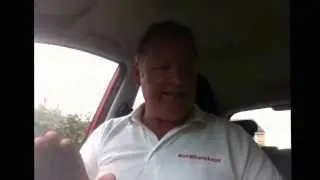 Setting Gas to Move Off on an Intensive Driving Course Grantham