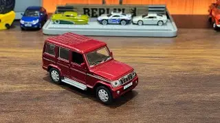 Mahindra Bolero Scale model | Repainted in Red #m2all #mahindra #bolero