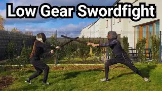 How to Longsword Spar with Low Gear | HEMA Guide