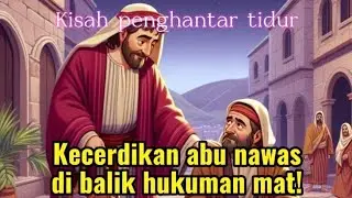 KECERDIKAN ABU NAWAS DI BALIK HUKUMAN MAT! | KISAH ABU NAWAS PENGHANTAR TIDUR