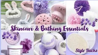 Types of skincare and bodycare essential tools with names || bathing essentials for girls /women/kid
