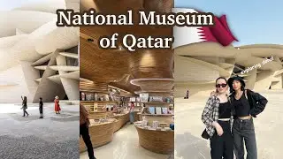 National Museum of Qatar | Beautiful Light exhibition | Exploring Doha for the first time| 2022