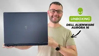 💻 I bought the Dell Alienware Aurora 16! Unboxing the gaming notebook for editing in 4K