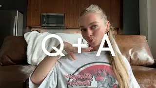 Q + A - get to know me, dallas, healthy lifestyle, etc.