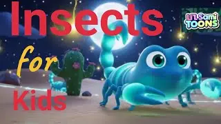 Insects for Kids 🐜 | Flying, Biting Bugs | Learn Insect Names & Facts|Meet  Tiny Insect Heroes