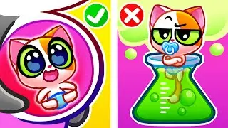 How was baby born?! New Sibling! Baby, Don't Cry! 😊 Toddler video by Purr-Purr