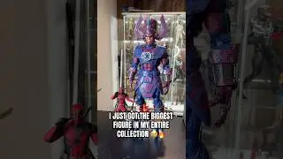 I JUST GOT 32 INCHES OF GALACTUS 😭🔥 #hottoys #actionfigures #toyreview #marvellegends #galactus