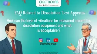 Day 4 - Effect of vibrations near dissolution test apparatus
