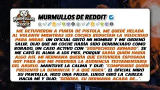 La policía rodeó mi coche. Mi hermana denunció el robo de mi coche para robar mi herencia.