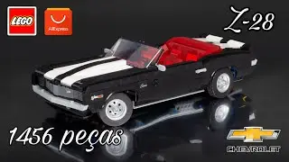 Camaro Z/28  de Lego do AliExpress 1456 peças (ICONS)